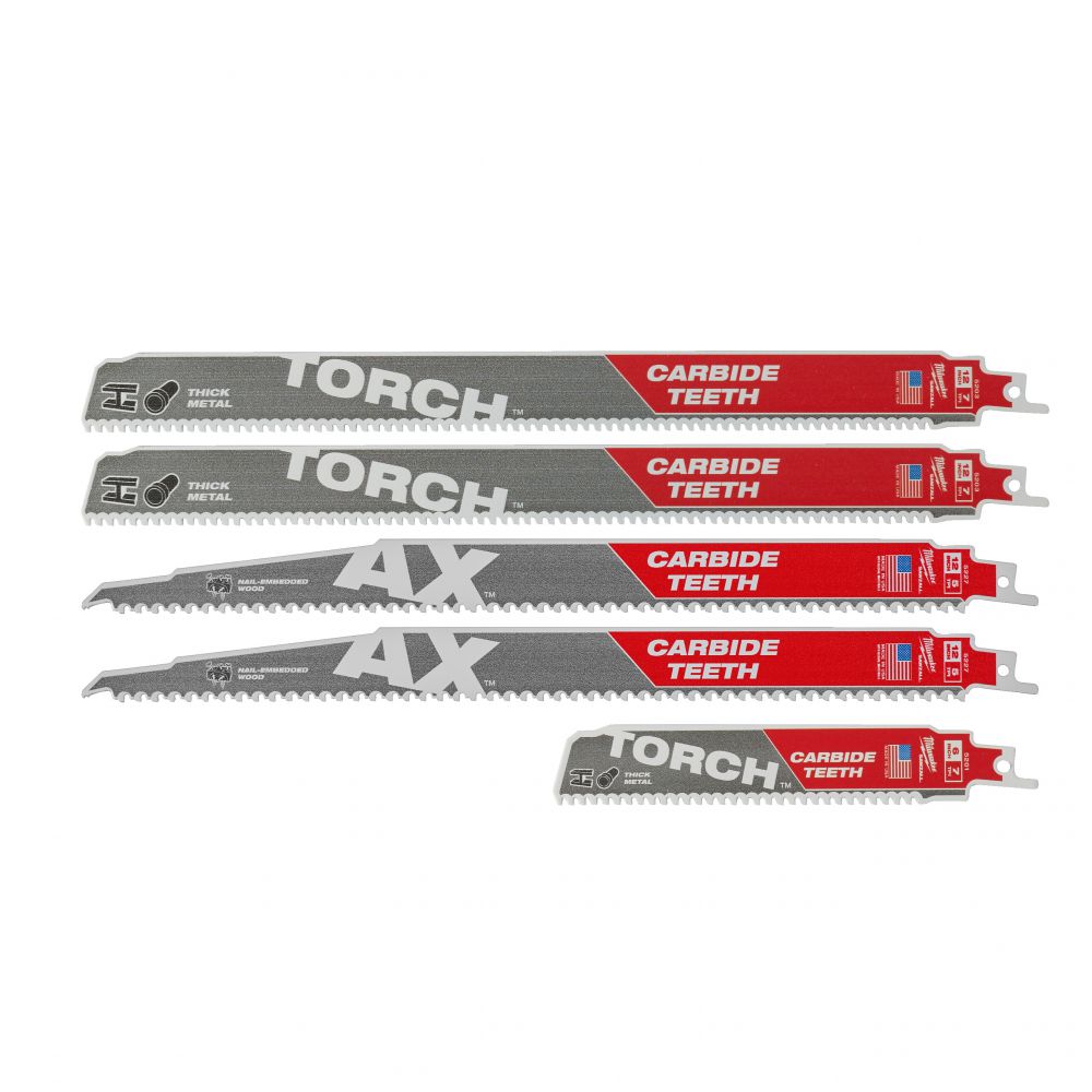 SAWZALL® SÄBELSÄGEBLÄTTER SETS SAWZALL CARBIDE 5PCS DEMOLITION SET